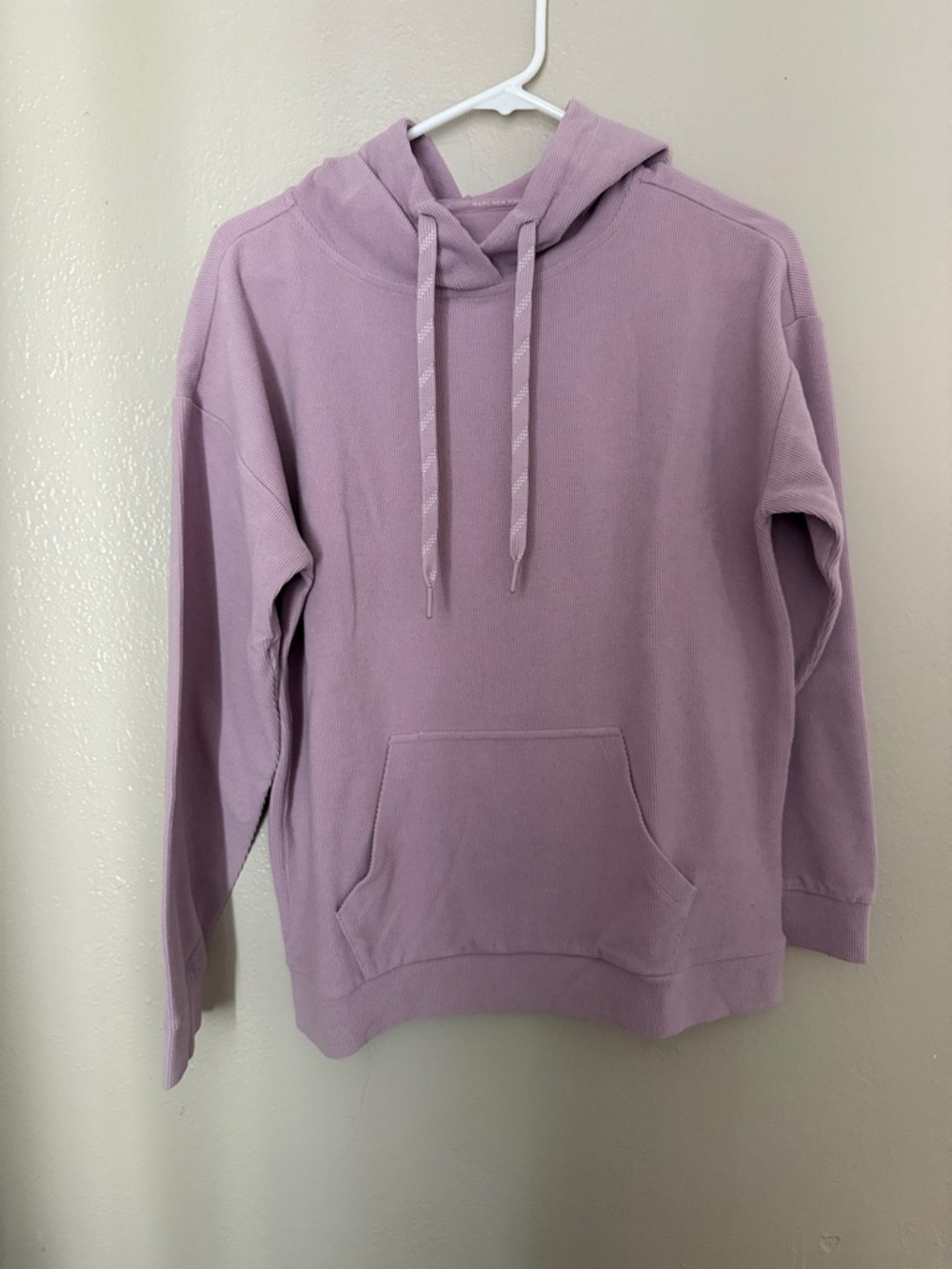 Andrew Marc Lavender Hoodie Sweatshirt